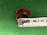 Pool Snooker Billiard Table Button Fancy Brown Plastic (Price per each)